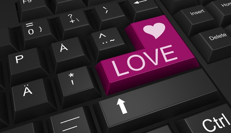 love on keyboard
