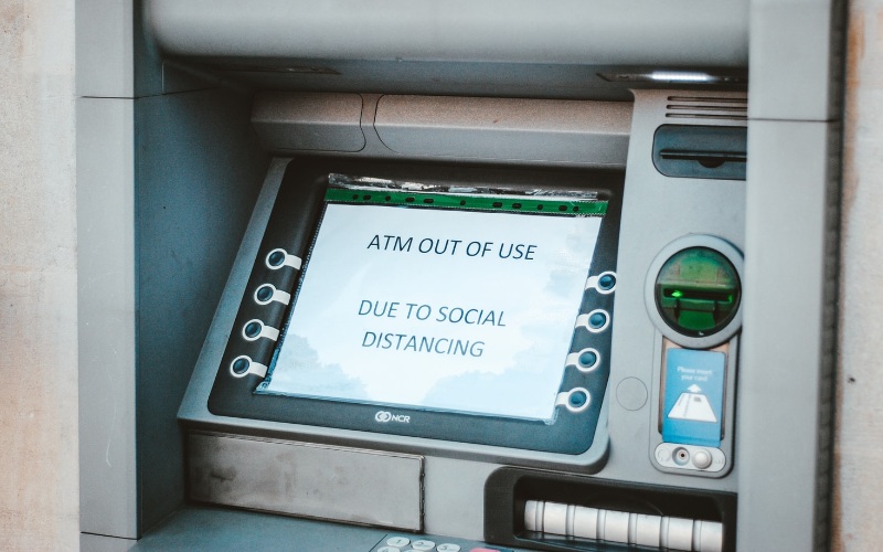 atm out of use